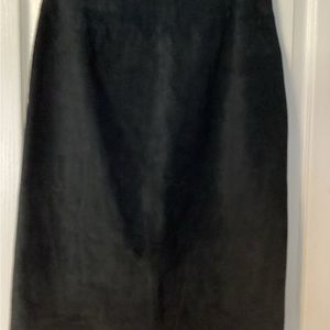 Woman’s Suede Skirt
